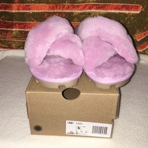 🔥💕 Ugg women’s fuzzette slipper sz 6